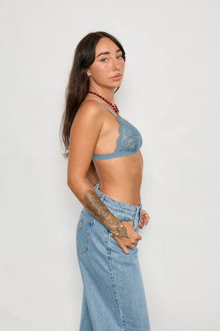 Soho Bralette - Denim blue - Intimates - The Soho Movement - The Soho Movement