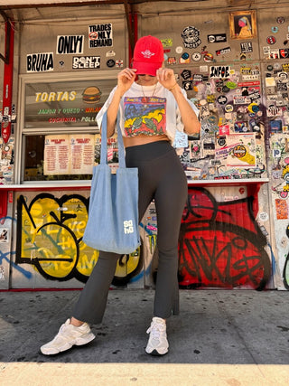 Soho Bubble Tote - Denim - Tote Bag - The Soho Movement - The Soho Movement
