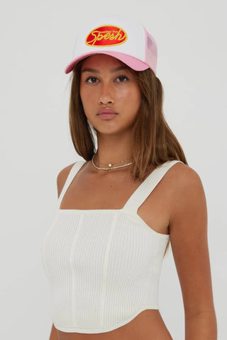 Spesh Trucker Cap - Pink/white - Caps - Something Very Special - The Soho Movement