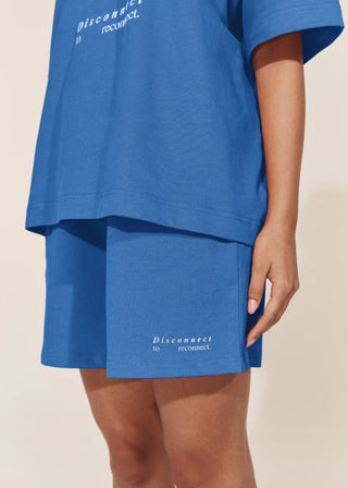 Sports Short - Azure Blue - Pinky & Kamal - The Soho Movement