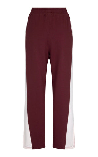 St Germain Knit Pants - Red Wine - Trackpants - Araminta James - The Soho Movement