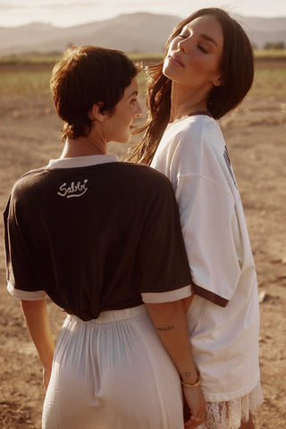 Sunsets and Cowgirls Tee - Black - Tees - Sabbi - The Soho Movement