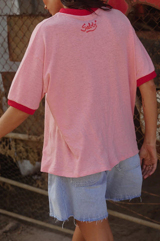 Sunsets and Cowgirls Tee - Pink - Tees - Sabbi - The Soho Movement