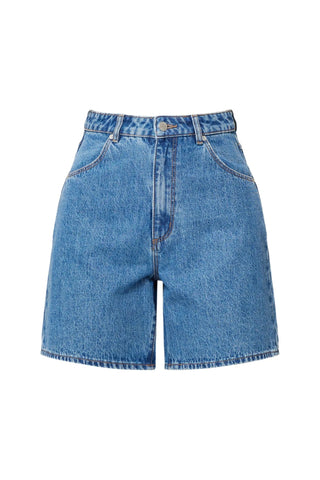 Super Mirage Evie - Dark Blue - Denim Short - Rollas - The Soho Movement