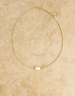 Tahiti Ocean Pearl Necklace - Necklaces - Indigo and Wolfe - The Soho Movement