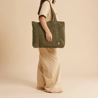 Terry Beach Bag - Bay Leaf - Bag - Hommey - The Soho Movement