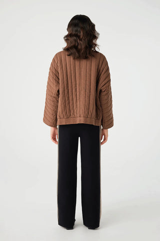 Tessa Jacket - Chocolate - Coats & Jackets - Arcaa Movement - The Soho Movement