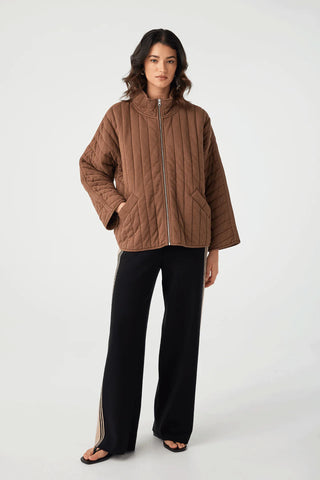 Tessa Jacket - Chocolate - Coats & Jackets - Arcaa Movement - The Soho Movement