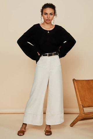 The Bella Woven Belt - Vintage Black - Belts - Sancia - The Soho Movement