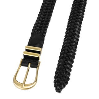 The Bella Woven Belt - Vintage Black - Belts - Sancia - The Soho Movement