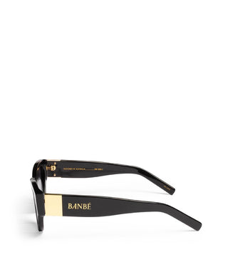 The Carla - Black/Jet - Sunglasses - Banbé - The Soho Movement