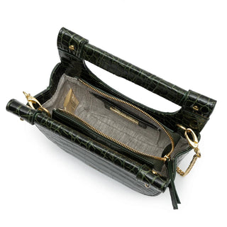 The Cybil Halfmoon - Kelp - Handbags - Sancia - The Soho Movement