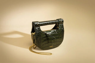 The Cybil Halfmoon - Kelp - Handbags - Sancia - The Soho Movement