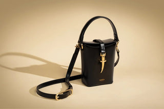 The Estelle Bucket - Black - Handbags - Sancia - The Soho Movement
