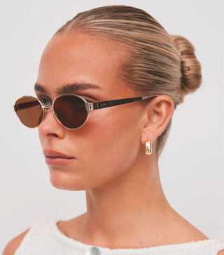 The Evangelista - Gold/Brown - Sunglasses - Banbé - The Soho Movement