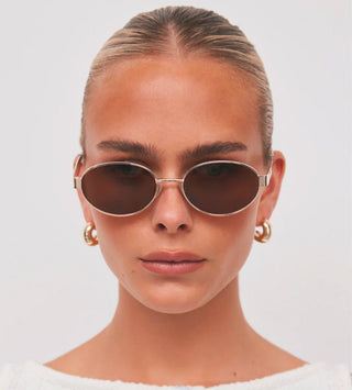 The Evangelista - Gold/Brown - Sunglasses - Banbé - The Soho Movement