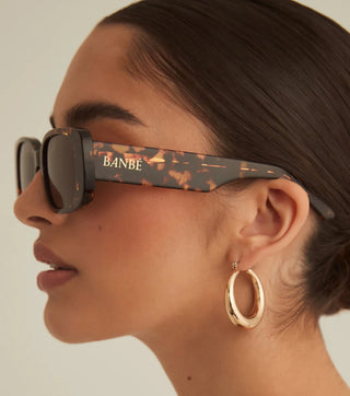 The Heatherton - Amber/Tort - Sunglasses - Banbé - The Soho Movement