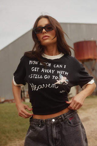 The Heaven Tee - Black - Tees - Sabbi - The Soho Movement