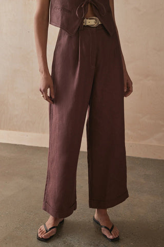 The Jelani Pant - Cinnamon - Pants - Sancia - The Soho Movement