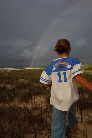 The Kids Pony Club Tee - Blue - Tees - Sabbi - The Soho Movement