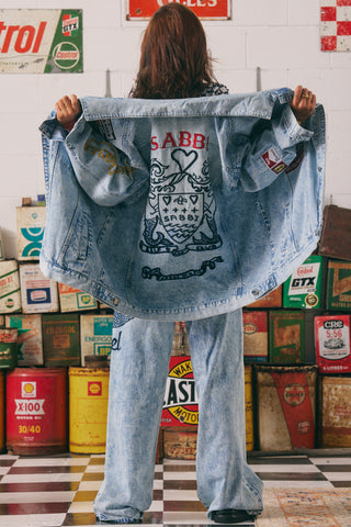 The Mermaid Racing Denim Jacket - Denim jackets - Sabbi - The Soho Movement