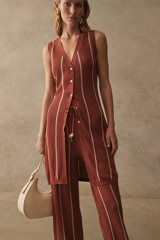 The Romi Knit Tunic - Tuscan - Shirts & Tops - Sancia - The Soho Movement