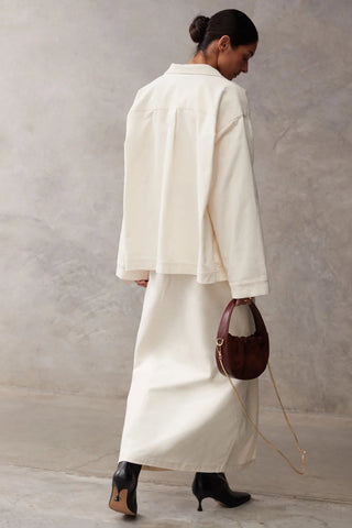 The Valerie Overshirt - Cráme Cord - Shirts & Tops - Sancia - The Soho Movement
