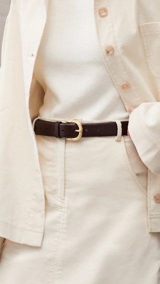 The Varzi Belt - Espresso - Belts - Sancia - The Soho Movement