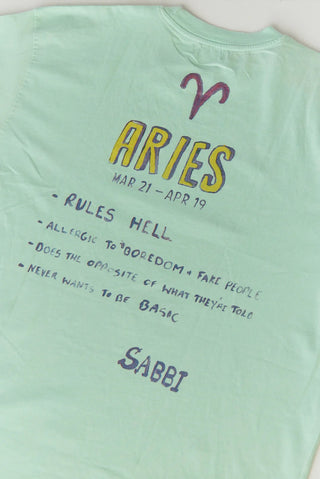 The Very Oversized Aries Tee - Green - Tees - Sabbi - The Soho Movement
