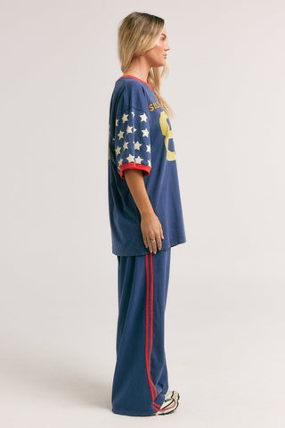 The Very Oversized You Cute Tee - Blue - Tshirts - Sabbi - The Soho Movement