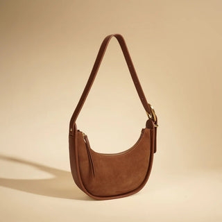The Yvette Halfmoon Bag - Maple - Handbags - Sancia - The Soho Movement