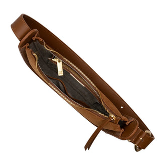 The Yvette Halfmoon Bag - Maple - Handbags - Sancia - The Soho Movement