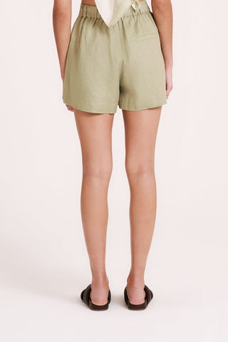 Thilda Tailored Short - Sage - Nude Lucy - The Soho Movement