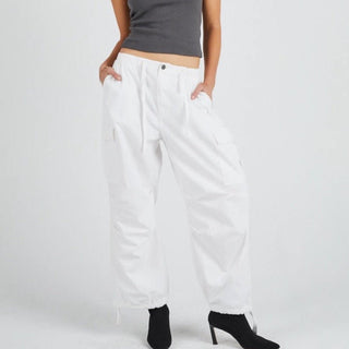 Utility Pant - Pearl - Abrand - The Soho Movement