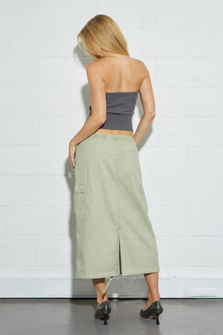 Utility Skirt - Sage - Abrand - The Soho Movement