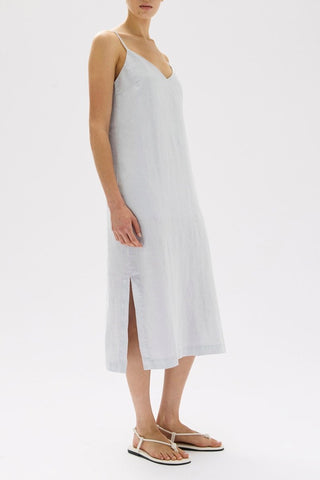 Vallory Linen Slip Dress - Blue Haze - Dresses - Assembly Label - The Soho Movement