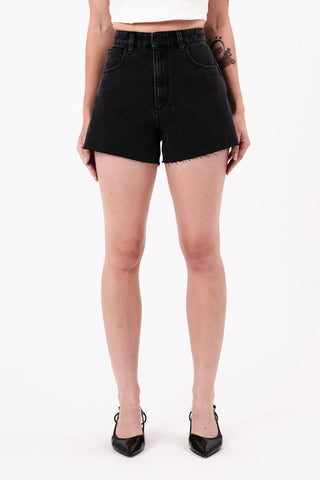 Venice Short Heidi - Washed Black - Denim Shorts - Abrand - The Soho Movement