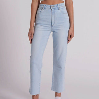 Venice Straight Kes - Bleached Vintage Blue - Jeans - Abrand - The Soho Movement