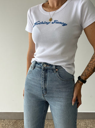 Venice Straight Liv - Light Vintage Blue - Jeans - Abrand - The Soho Movement