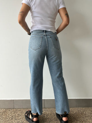 Venice Straight Liv - Light Vintage Blue - Jeans - Abrand - The Soho Movement