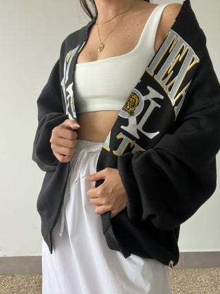 Vintage Collegiate Cardigan - East Texas Black - Cardigan - Vintage - The Soho Movement