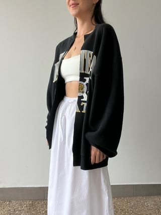 Vintage Collegiate Cardigan - East Texas Black - Cardigan - Vintage - The Soho Movement