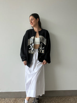 Vintage Collegiate Cardigan - East Texas Black - Cardigan - Vintage - The Soho Movement