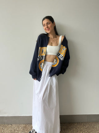 Vintage Collegiate Cardigan - Michigan Navy - Cardigan - Vintage - The Soho Movement