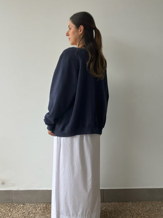 Vintage Collegiate Cardigan - Michigan Navy - Cardigan - Vintage - The Soho Movement