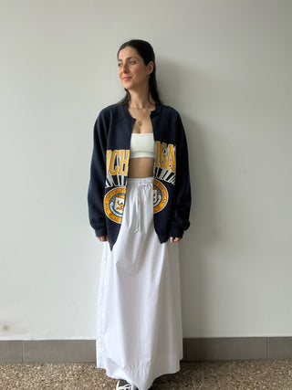 Vintage Collegiate Cardigan - Michigan Navy - Cardigan - Vintage - The Soho Movement