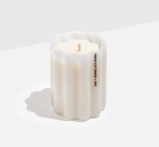 Wave Candle - Fresh Cut Grass + Hay - Fazeek - The Soho Movement