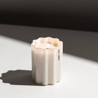 Wave Candle - Teak + Neroli - Fazeek - The Soho Movement