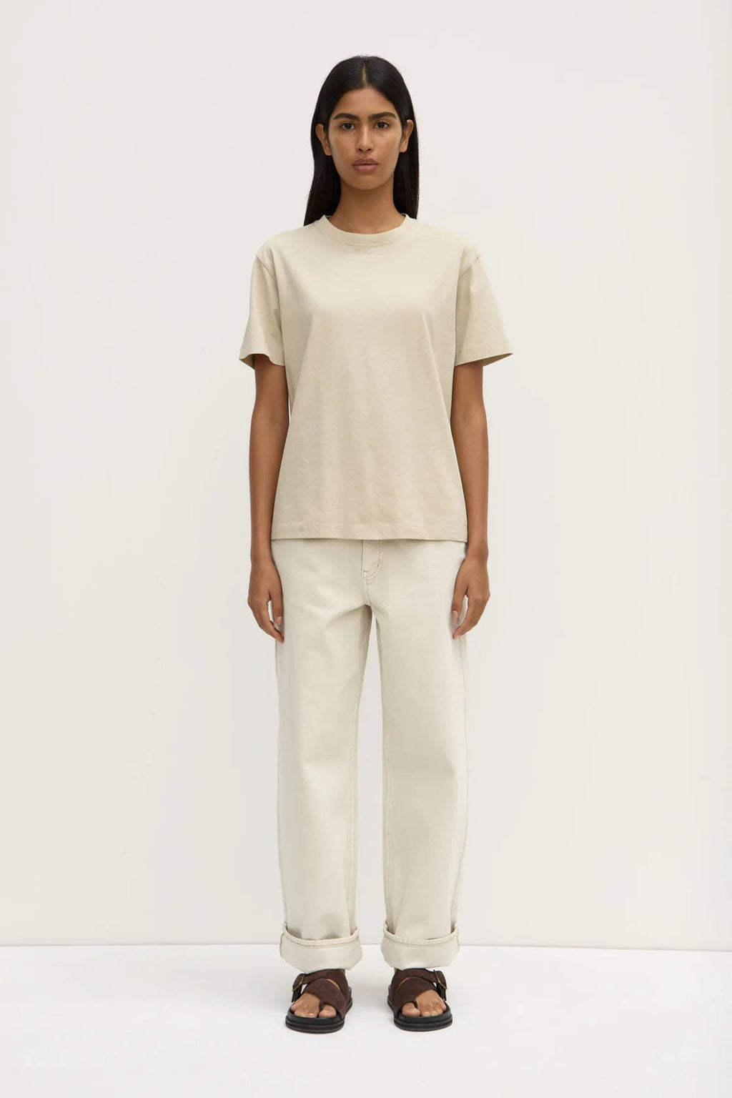 Women’s Organic Base Tee - Sandstone - Tees - The Soho Movement