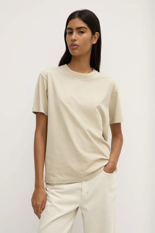 Women’s Organic Base Tee - Sandstone - Tees - Assembly Label - The Soho Movement